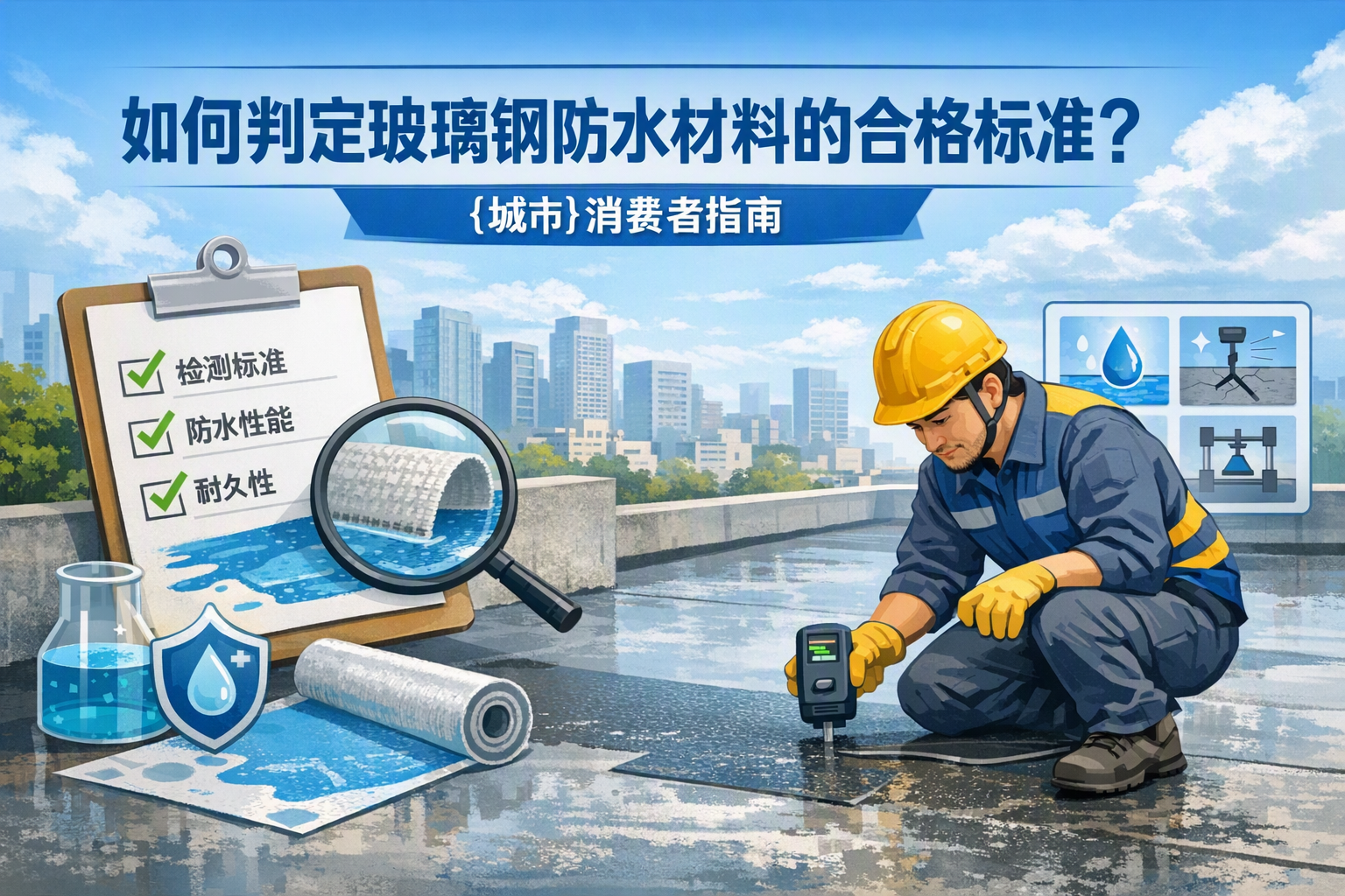 如何判定玻璃钢防水材料的合格标准？ 丽江 消费者指南