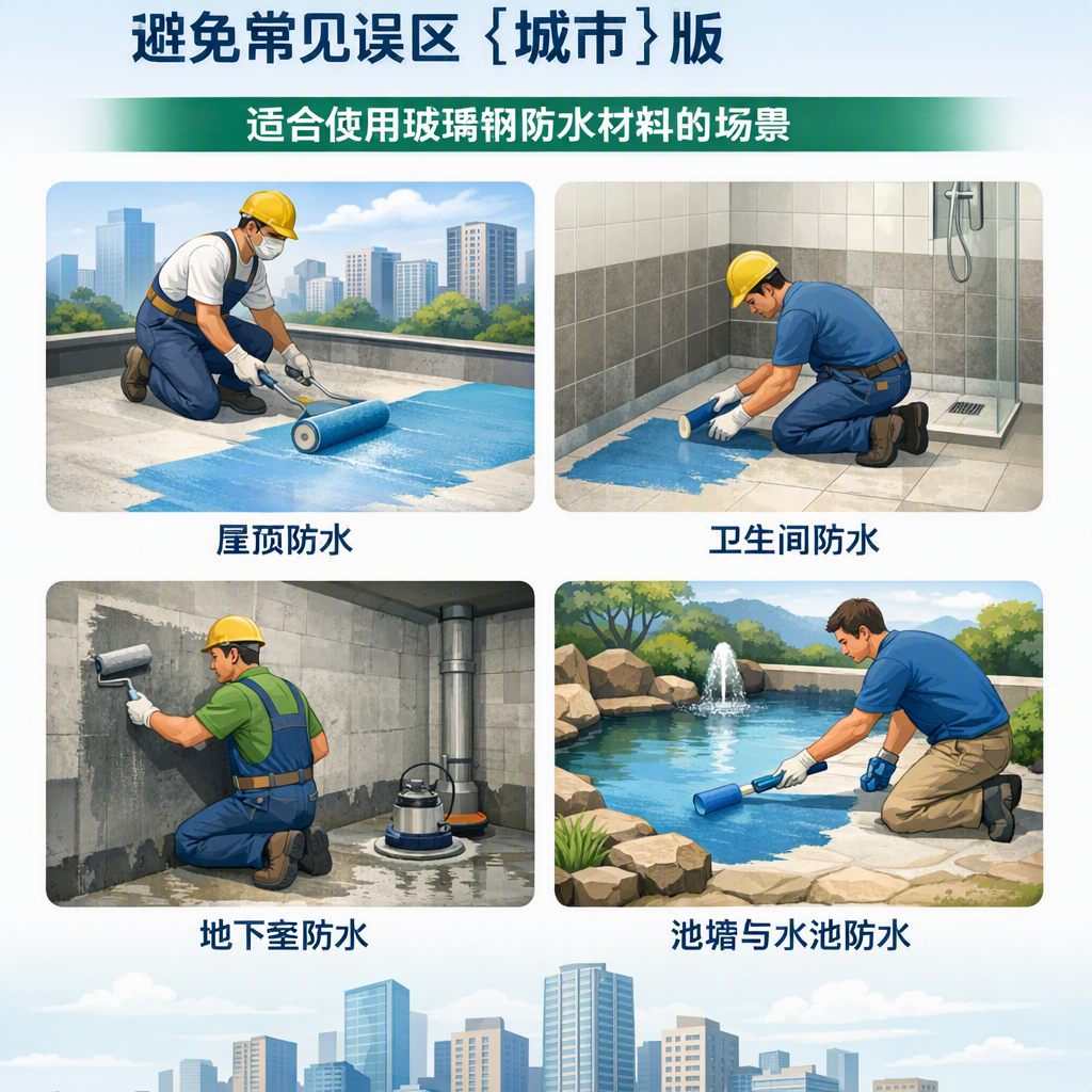 玻璃钢防水材料施工注意事项，避免常见误区 丽江 版