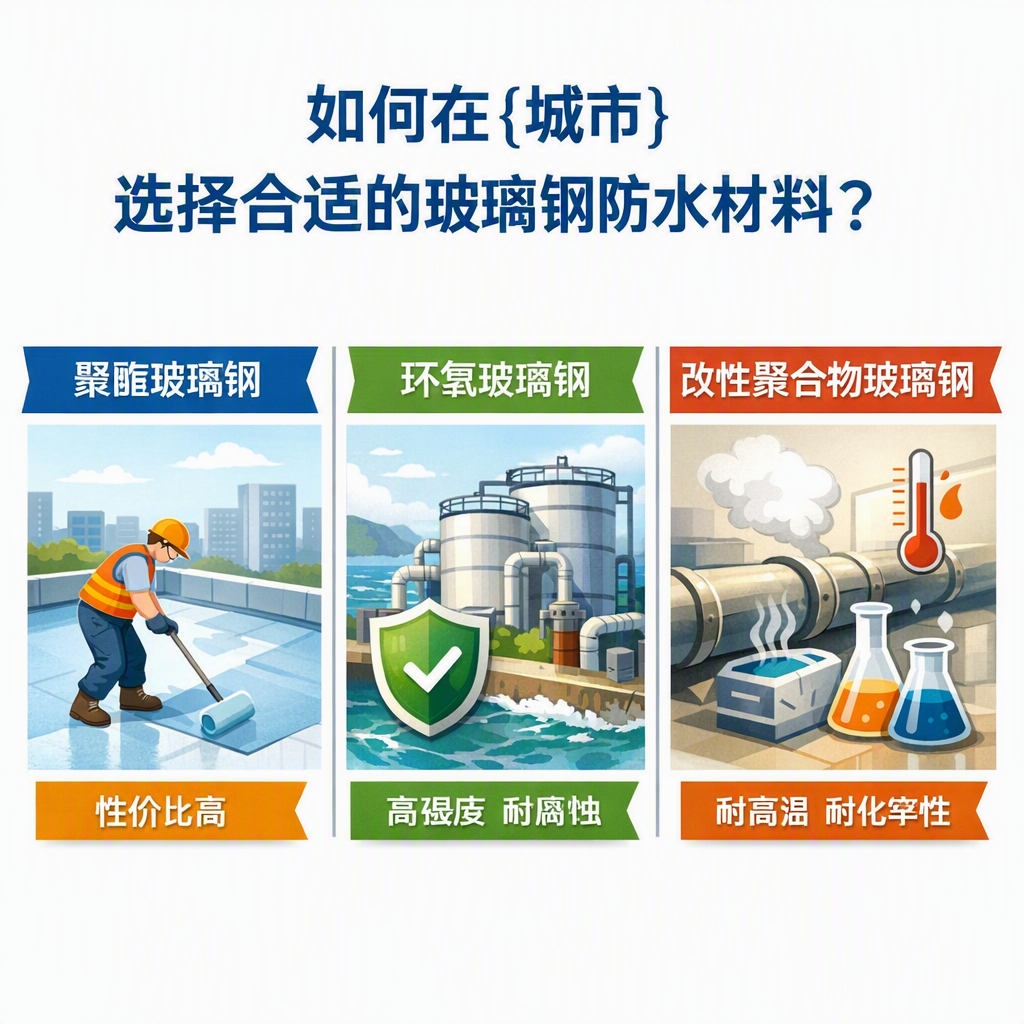 如何在丽江选择合适的玻璃钢防水材料？