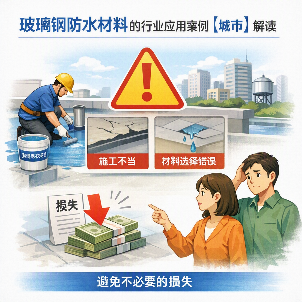 玻璃钢防水材料的行业应用案例，丽江解读