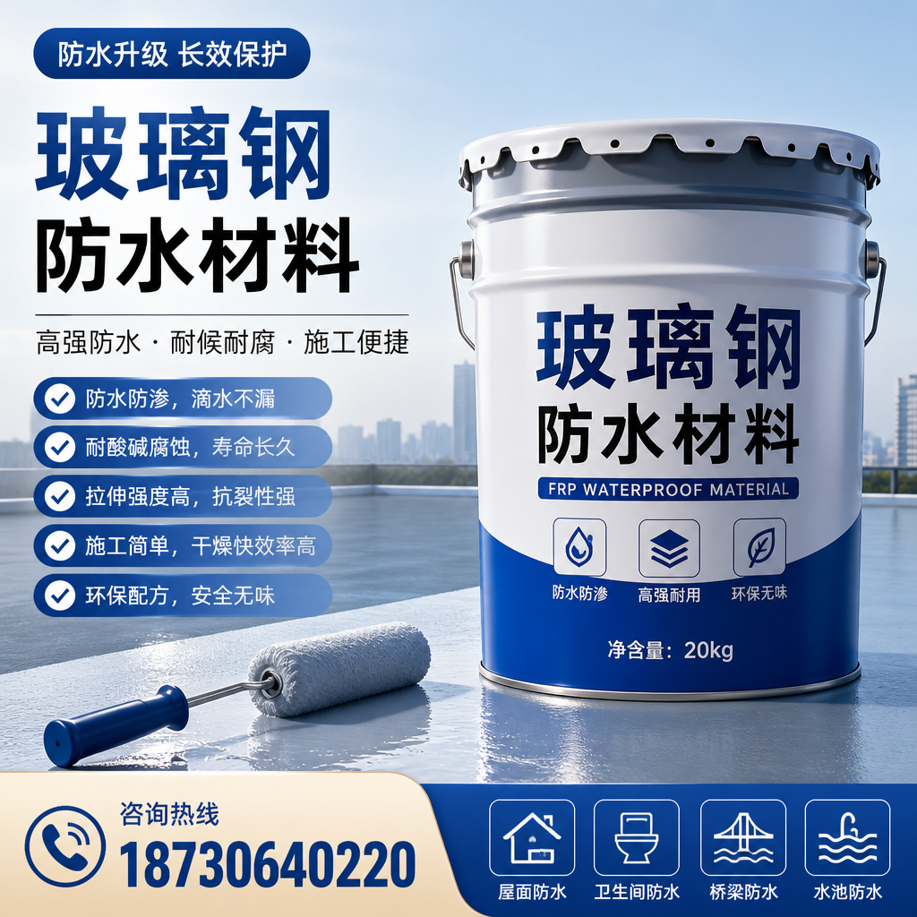 专家解析:玻璃钢防水材料的市场前景分析在 丽江