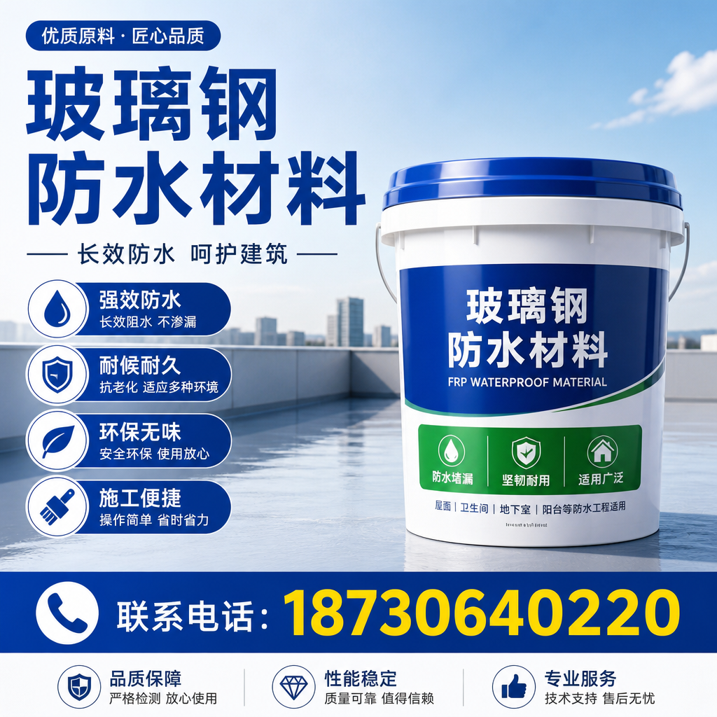 从零开始了解玻璃钢防水材料,丽江 入门指南