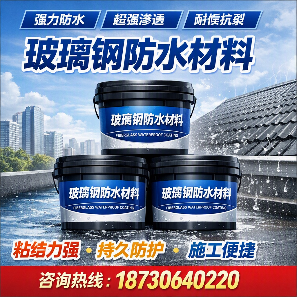 了解玻璃钢防水材料的市场趋势，丽江 企业不可不知